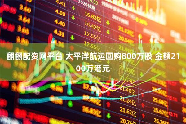翻翻配资网平台 太平洋航运回购800万股 金额2100万港元
