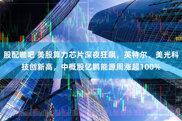 股配咖吧 美股算力芯片深夜狂飙，英特尔、美光科技创新高，中概股亿鹏能源周涨超100%